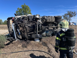 Halálos baleset a 87-es főúton, Gyöngyösfalunál