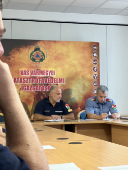 Negyedév elteltével újabb képzés a fő- és műveletirányító ügyelet állományának