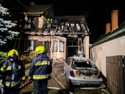 Tűzeset következtében vált lakhatatlanná a családi ház Vasváron